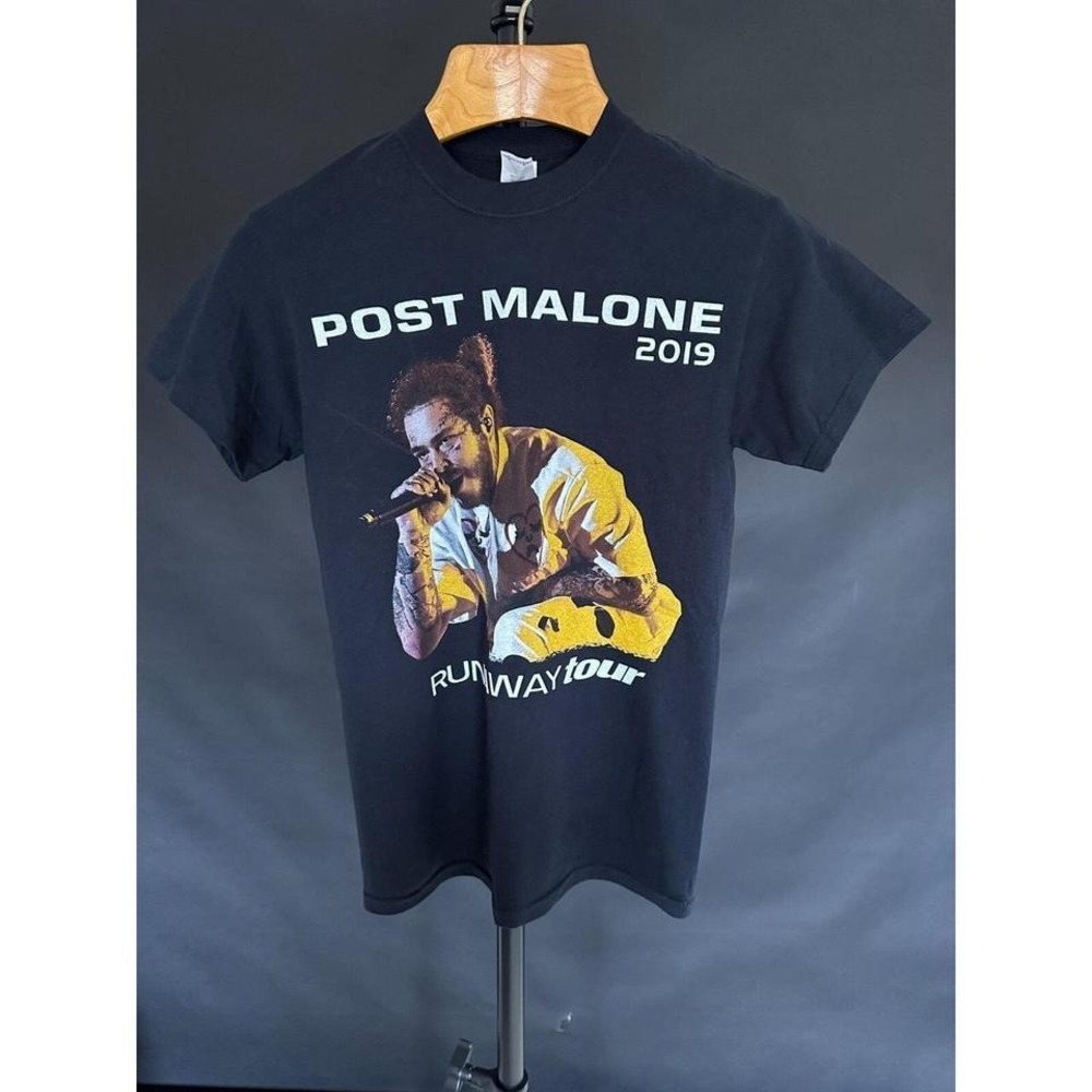 Post Malone Runaway Tour 2019 Double Sided Concert Tour T-Shirt Men Small Mint